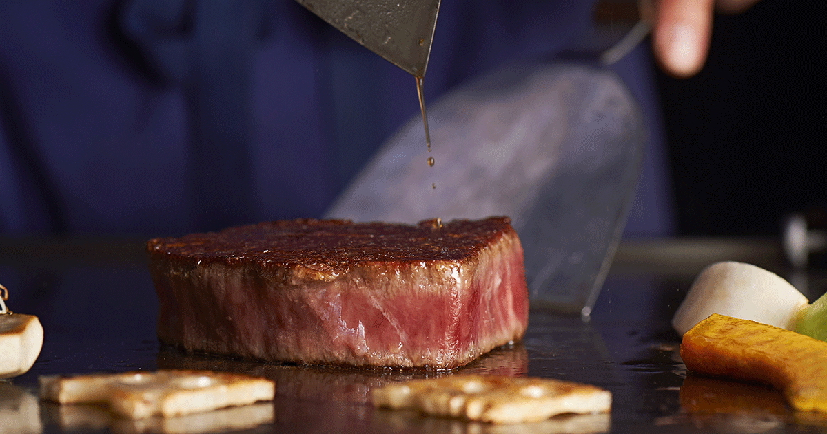 山形で美味しいステーキを食べるなら鉄板焼き 鉄板焼 蝶結 公式